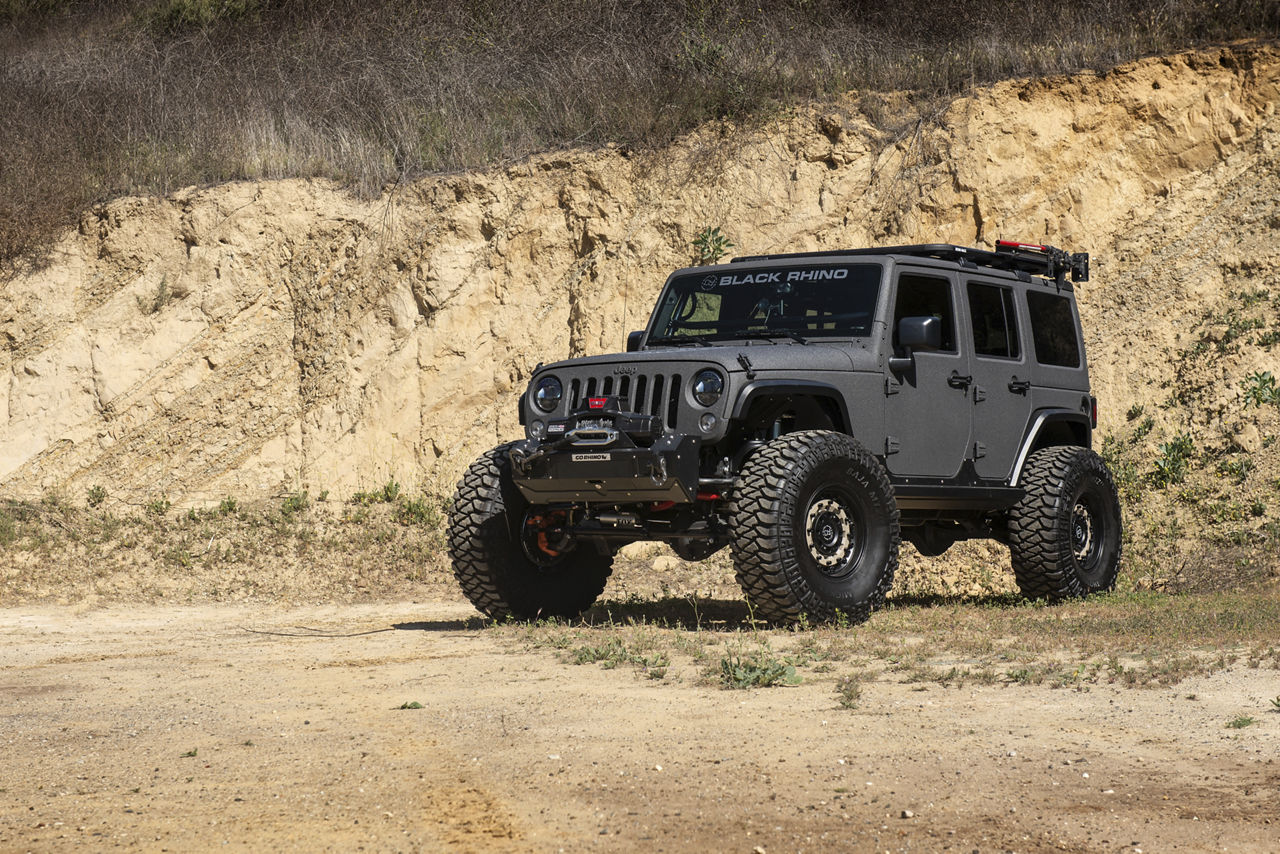 Jeep Wrangler Black Rhino Arsenal Special Coated Black Rhino